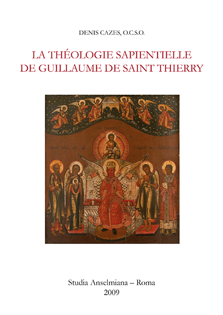 La théologie sapientielle de Guillaume de Saint Thierry