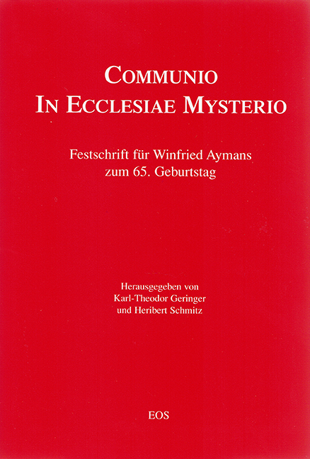 Communio in Ecclesiae Mysterio