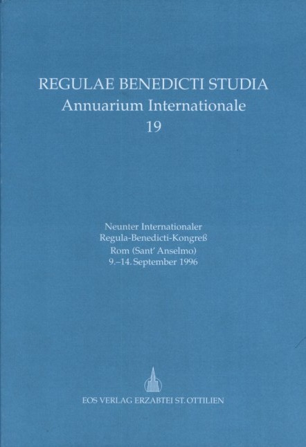 Neunter Internationaler Regula-Benedicti-Kongress