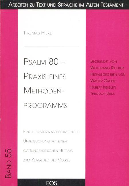 Psalm 80 – Praxis eines Methoden-Programms