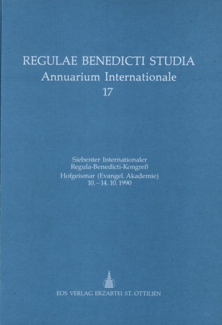 Siebenter Internationaler Regula-Benedicti-Kongress
