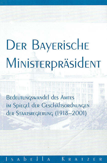 Der Bayerische Ministerpräsident
