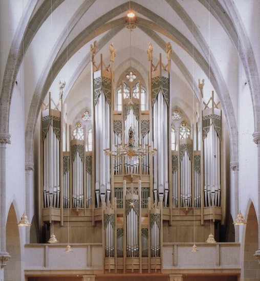 Chor- und Hauptorgel der Klosterkirche St. Ottilien