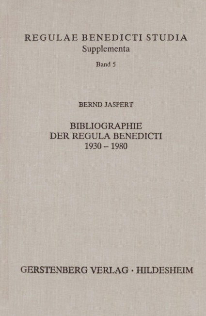 Bibliographie der Regula Benedicti 1930-1980