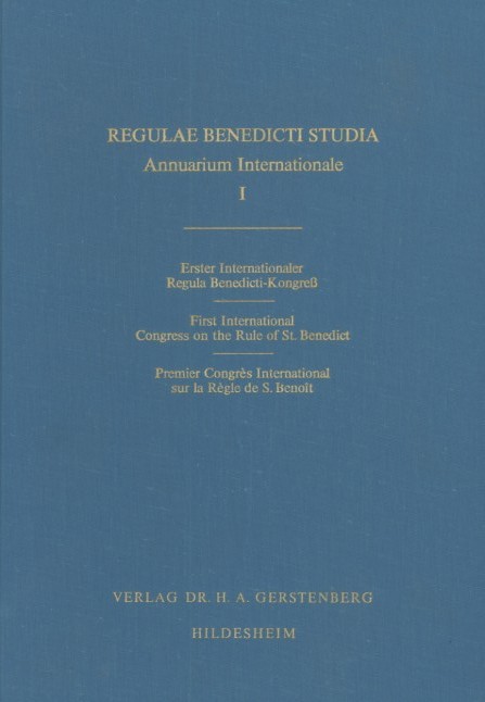 Regulae Benedicti Studia
