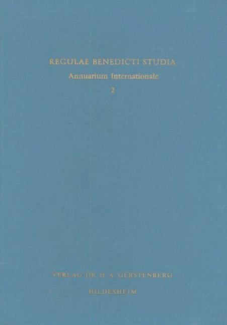 Regulae Benedicti Studia