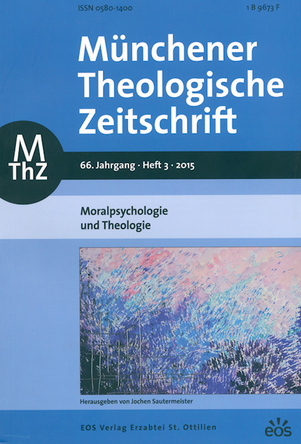 Münchener Theologische Zeitschrift 66 (2015/3)