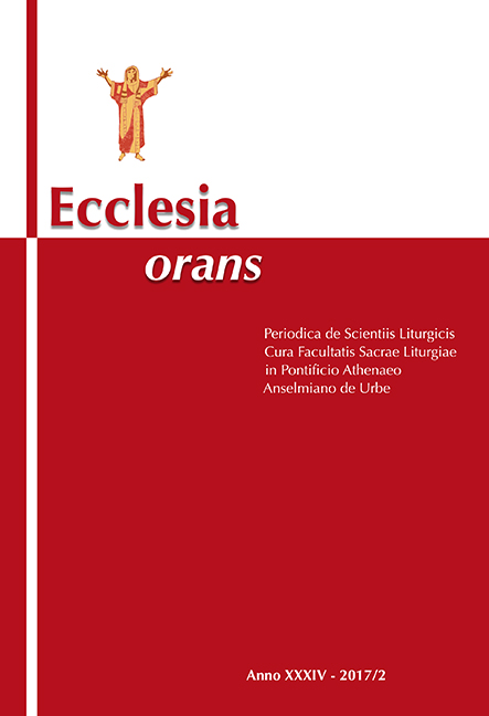 Ecclesia Orans 34 (2017/2)