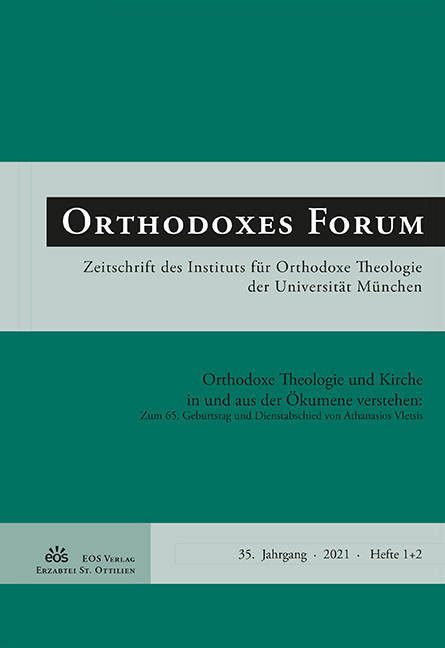 Orthodoxes Forum 35 (2021/1-2)