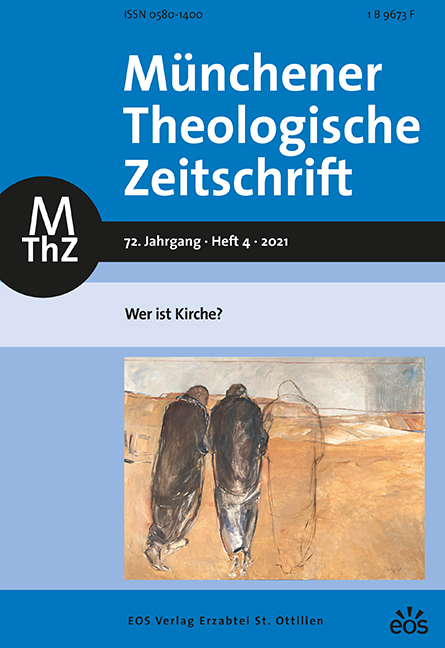 Münchener Theologische Zeitschrift 72 (2021/4)